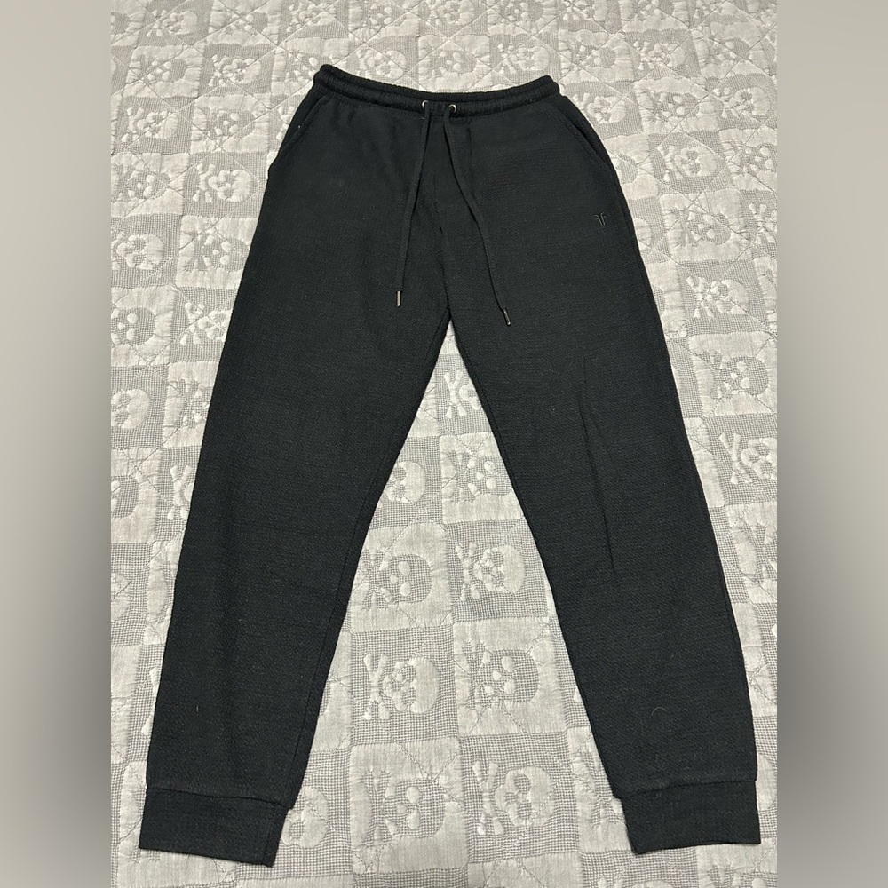 Fyre waffle ribbed fleece joggers
